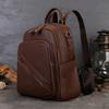 The Backpack Is Fashionable, High-end, High-quality, Large-capacity Cowhide Commuter Bag and Genuine Leather Backpack