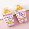1 Pcs Popcorn Soft Erasers Rubber Kawaii Stationery School Office Supplies