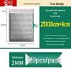 Large Capacity Thickened Aluminum Foil Insulated Bag with Adhesive Strip
