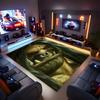 1pc World of Warcraft characters1 Print Area Rug - Soft, Washable Non-Slip Indoor Mat for Office Chairs, Living Room, Home Office Decorative Rug