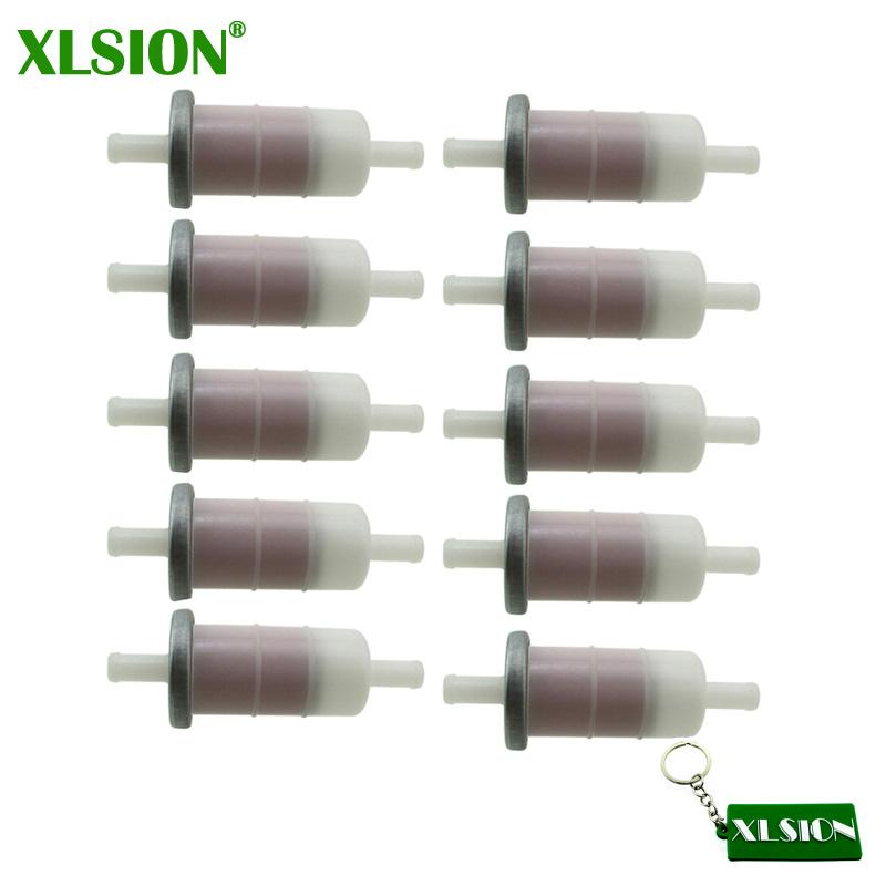 XLSION 3/8"10mm Universal Motorcycle Fuel Filter For Honda VTX1300R/S CBR600 900RR GL1800 GL1500 VT 600 750 ST 1100 VFR 750 Fuel Filters5