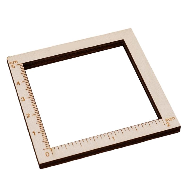 Деревянный калибр спиц, линейка для вязания, инструмент для вязания, инструмент для измерения вязания, линейка для вязальщиц, аксессуары для вязания крючком