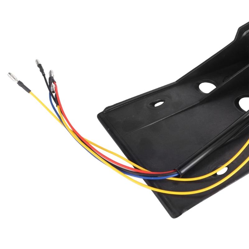 Светодиодный задний фонарь для мотоцикла со встроенными поворотниками Водонепроницаемый светодиодный задний фонарь Лампа высокой видимости для автомобилей