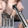 Professional Male and Female Haircut Kit - Wireless Ear, Nose and Eyebrow Trimmer with 400mAh Rechargeable Nickel Battery, USB Charging