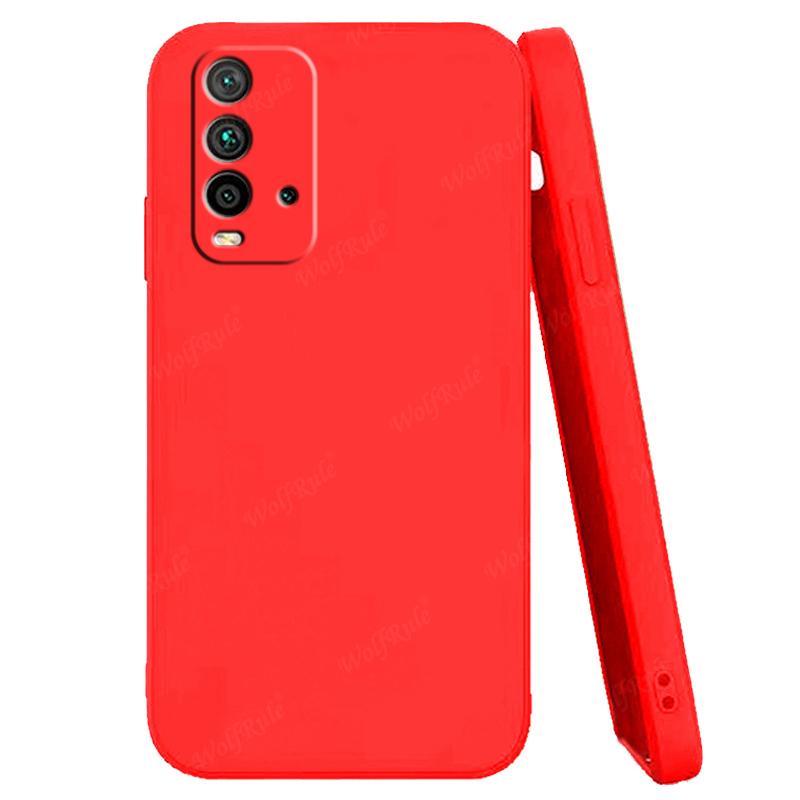 Для чехла Xiaomi Redmi 9T чехол Redmi 9T Capas жидкий силиконовый противоударный чехол для телефона бампер TPU мягкий чехол Redmi 9T Fundas 6.53"