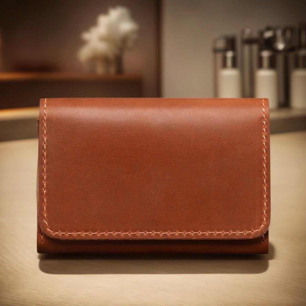 Винтажная повседневная кожаная сумка для кредитных карт с большой вместимостью и пряжкой, держатель для карт для мужских и женских банковских карт