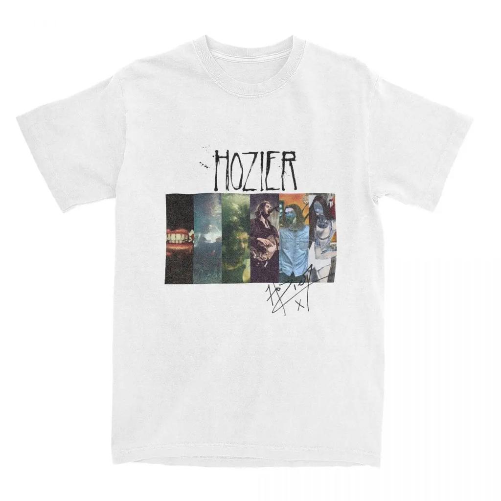 Музыкант Певец Hozier Футболки Наряды Подарок для фаната HP Футболки с песнями Hozier Альбом Футболки Топ Футболка Одежда Классика
