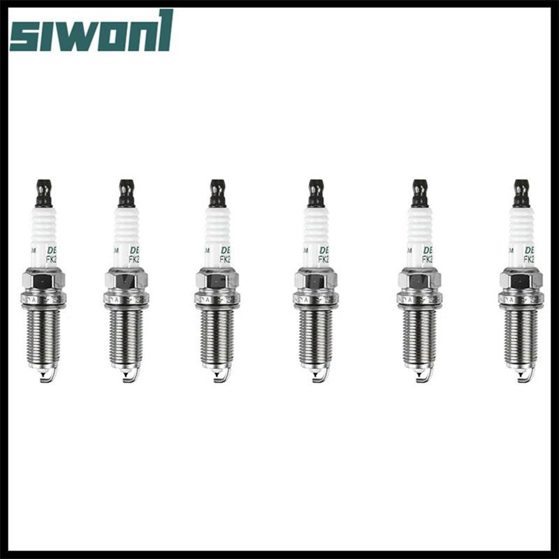 6Pcs Spark Plugs 22401-EW61C FXE22HR11 For Nissan Altima Infiniti EX35 3.5L Quest V6 22401EW61C FXE22HR-11