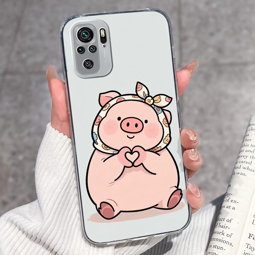 Милый чехол для телефона с котенком для Redmi Note 10 9 8 7 6 5A Pro 9T 8T 7S 10Lite Мягкий чехол Защитная пленка для экрана Высокое качество Пылезащитный чехол для Redmi Прозрачный чехол