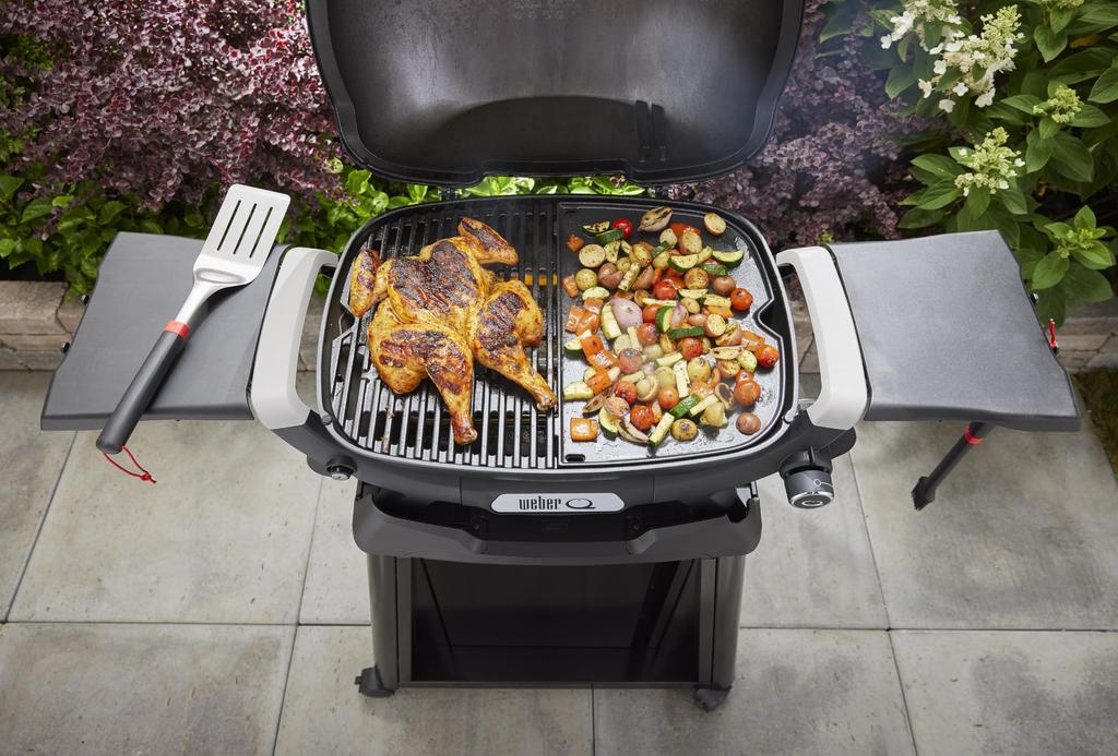 Портативный газовый гриль Weber Q2800N Специальная сковорода Номер японский + Половина размера (Часть 3400167) [Оригинальный продукт, 2 года гарантии]