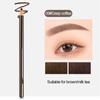 6 вариантов цвета, карандаш для бровей, водонепроницаемый и не размазывающийся, из натуральной древесины, с твердым сердечником, деревянный карандаш для бровей, ручка для бровей