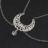 Waterdrop Rhinestone Bohemia Headbands Wedding Headbands Crystal Forehead Chain Women Head Chain
