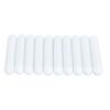 10pcs Magnetic Stir Bar Professional 60x9mm Coating PTFE Magnetic Stir Rod for Laboratory White