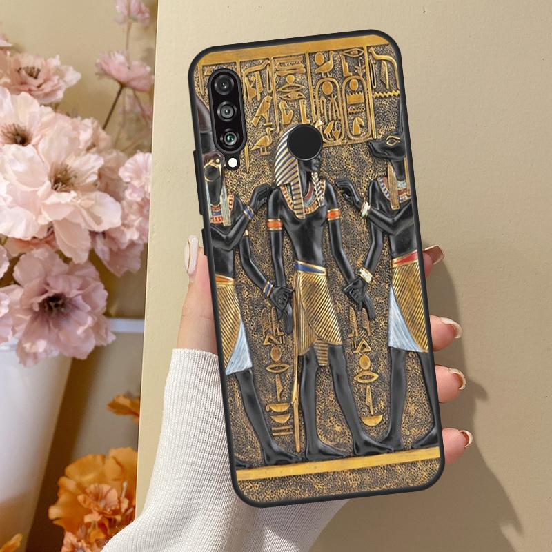 Египетский Бог Гор И Анубис Для Huawei Nova 12i 8i 11i 12s 9 10 SE Y60 Y70 Y90 Y72 Y73 Y61 Y91 P60 Pro P30 P40 Lite Чехол
