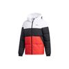 Neo Logo Print Color Block Casual Warm Down Jacket Men Outerwear Black White Red GJ8816
