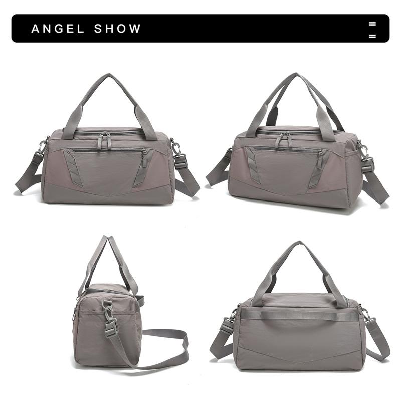 Дорожная сумка на короткие расстояния, женская легкая сумка через плечо, большая вместительная сумка для багажа, спортивная сумка для фитнеса