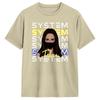 Felicia My System TShirt Summer Eurovisions 2026 Novelty T Shirts Unisex Cotton O Neck Plus Size Top Tees Short Sleeve
