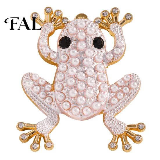 Funky Toad Earrings Frog Jewelry for Women, Rhinestone Stud Earrings, Sparkly Cute Women Animal Brooch Pin, Vintage Boho Summer Beach Vacation