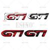Car Styling GT 3D  Adhesive Metal Chrome Zinc Alloy Emblem BXGSD3 Car Body Fender Badge for Peugeot GT RCZ 308 508 3008 5008