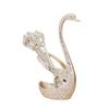 Gold/silver Retro Coffee Spoon Fruit 6 Spoons Set Cute Cygnus Shape Home Decoration Swan Dessert Spoon Tableware Kitchen Tool