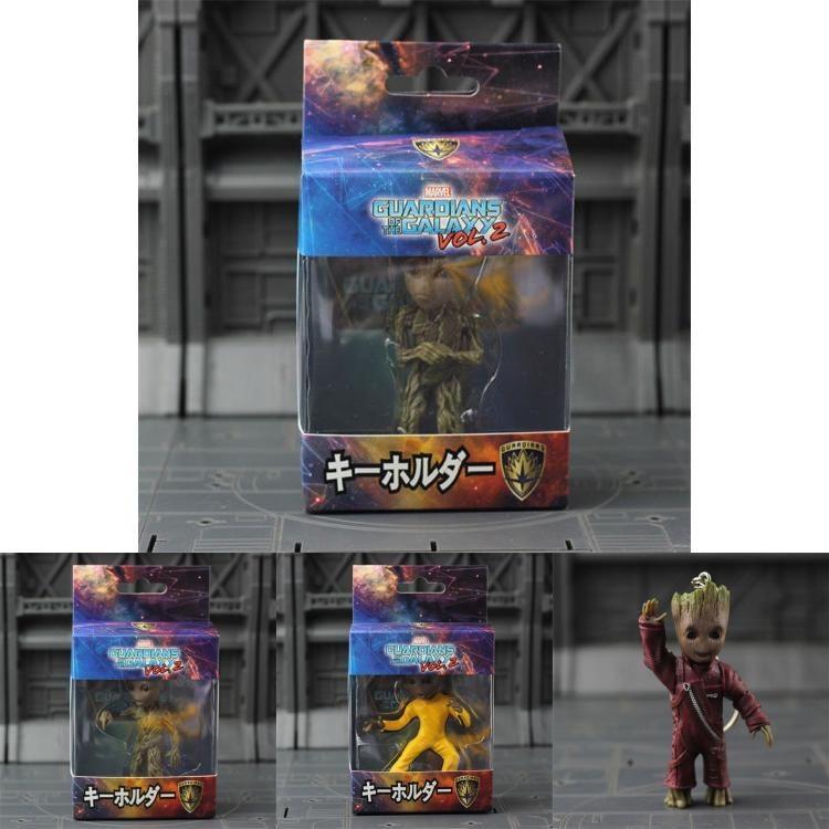 Стражи Галактики Малыш Грут Рука ПВХ Брелок Фигурка с Розничной Коробкой