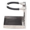 Fold Up Cup Holder Adjustable 53‑80mm Marine Stainless Steel Drink Holder for Boat Truck