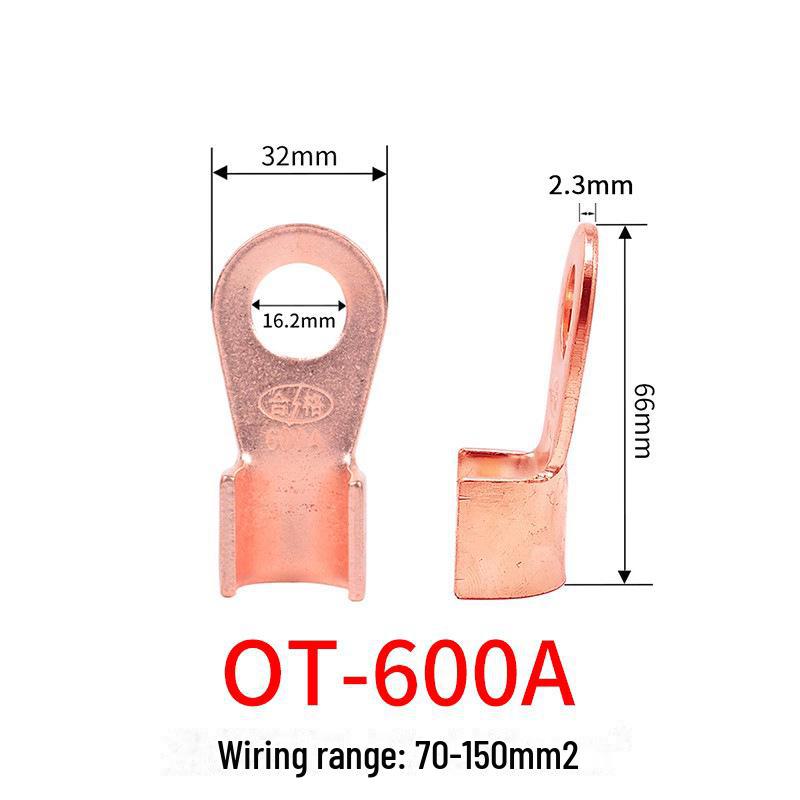 100A Copper Open Nose Battery Terminal Connector - National Standard