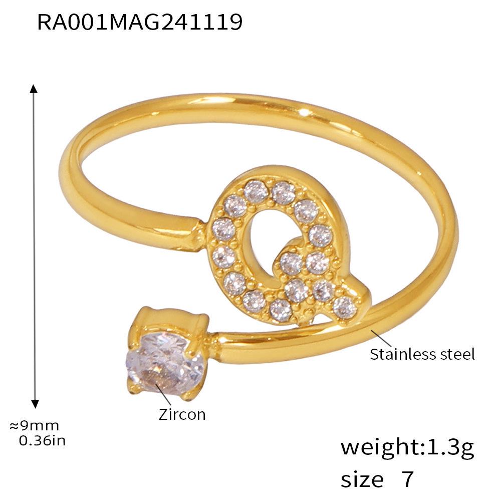 Комплект ювелирных изделий Benxi из титановой стали с инкрустацией цирконием: Позолоченное ожерелье, браслет, кольцо, серьги