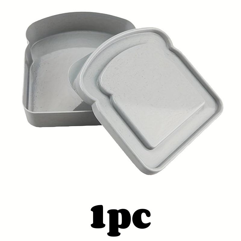 Reusable Bento Sandwich Box Set BPA-Free with Lid Microwave Safe Stackable Container for School Outdoor Picnic Kitchen Organizer