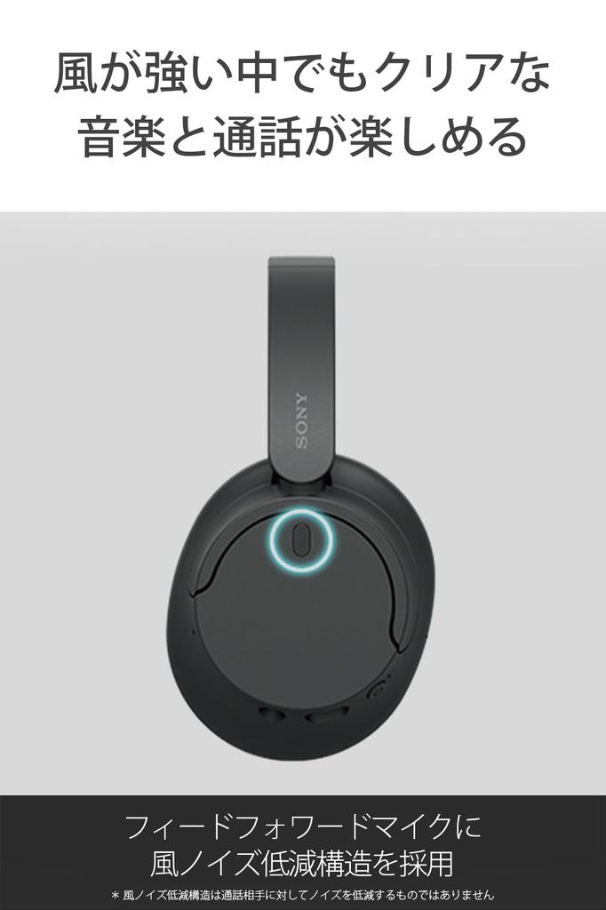 Sony Беспроводные наушники с шумоподавлением, оснащенные шумоподавлением с внешним звуком Audio B Small WH-CH720N с функцией шумоподавления/Bluetooth