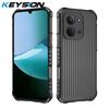 KEYSION Противоударный чехол повышенной прочности для Redmi 15C 171 мм 173 мм Мягкий силикон+ПК Полупрозрачная матовая задняя крышка для Xiaomi POCO C85