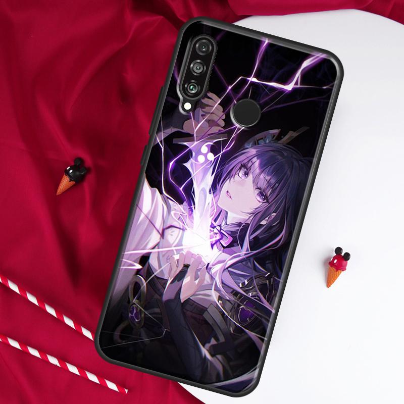 Чехол Raiden Shogun Genshin Impact Для Huawei Nova 10 SE 9 5T 12s 12i 11i Y91 Y90 Y60 Y70 Y72 Y61 P20 P30 P40 Lite P60 Pro
