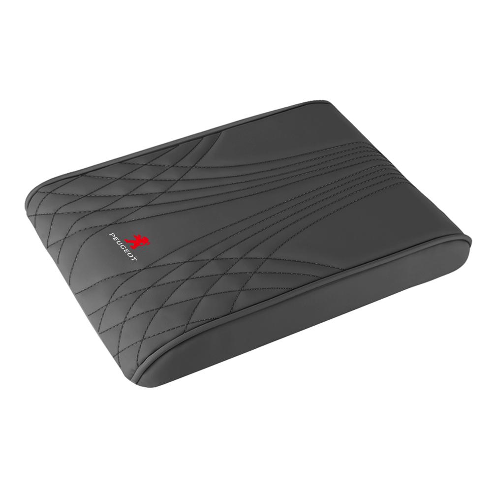 Car Armrest Box Height Pad Auto Center Armrest Protective Cushion Support For Peugeot 206 307 301 308 3008 207 208 407 408 2008
