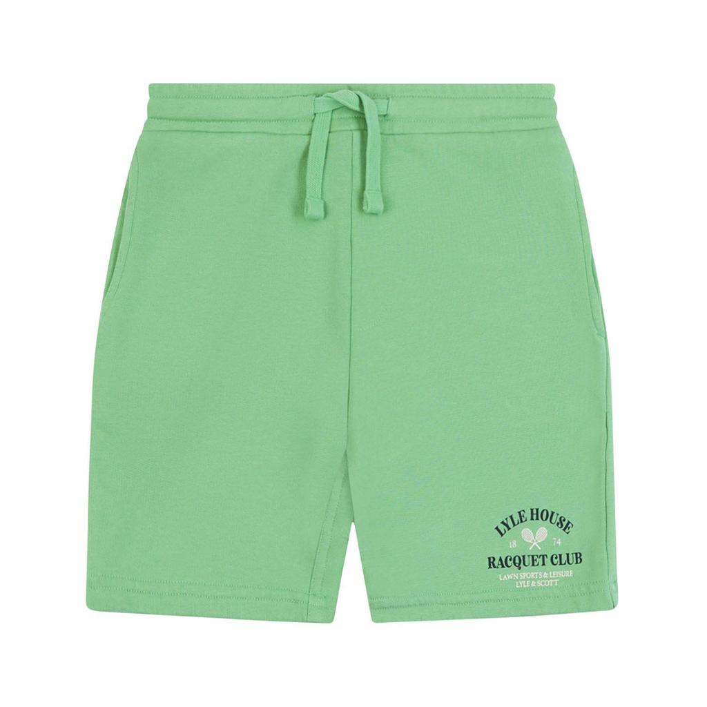 Lyle & Scott Childrens/Kids Racquet Club Graphic Sweat Shorts