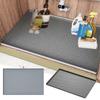 Easy To Clean Under Sink Mat Waterproof Drip Proof Tray Square Drain Pad  Counter