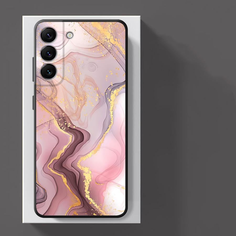 Мраморный чехол для телефона Samsung Galaxy A51 A52 A52s A53 A54 A55 A71 A72 A21s A31 A41 A16 A50 A70s Роскошная крышка