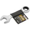 JCB Short Ratchet Combination Wrench 15mm Cr-V