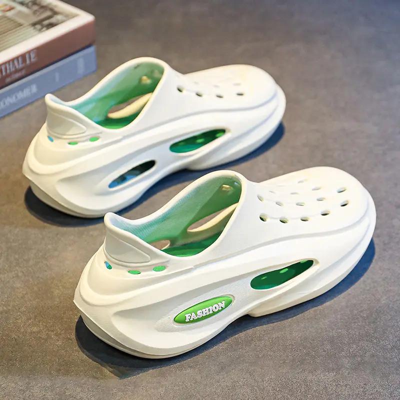 Спортивная беговая обувь Лето 2024 Мужская обувь для активного отдыха Мужские сандалии для повседневного использования Новое поступление Купить дешево Распродажа Корейский стиль по акции 39 V