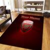 Arsenal F Custom Name Carpet Rug for Living Room Bedroom Home Sofa Decoration,Kids play Non-slip Floor Mat