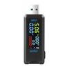 USB+Type-C Multi-function Digital Display DC Voltage Ammeter Power Meter Detector Power Bank Charger Indicator DC 4.5-36V