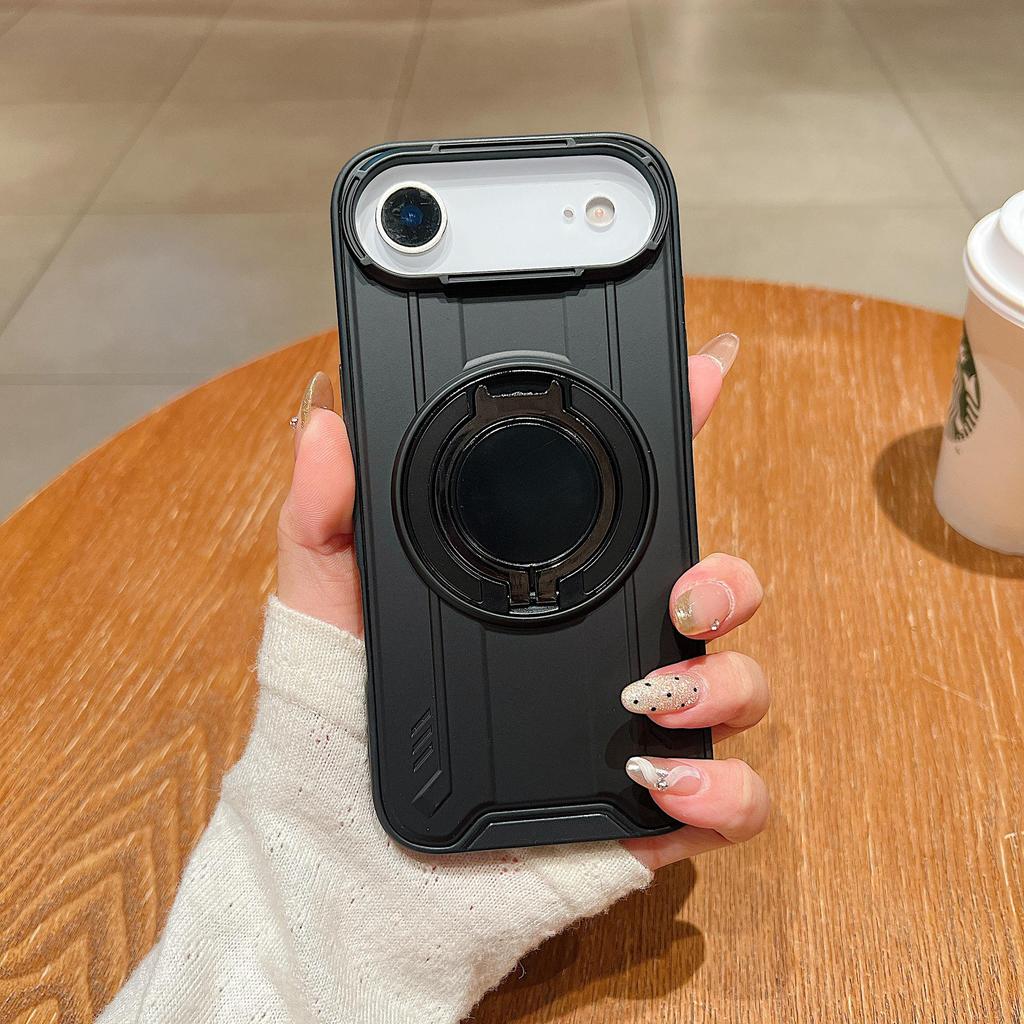 Вращающийся чехол-подставка с защитой от падения для iPhone 17/18 Pro Max с чехлом Apple 16E
