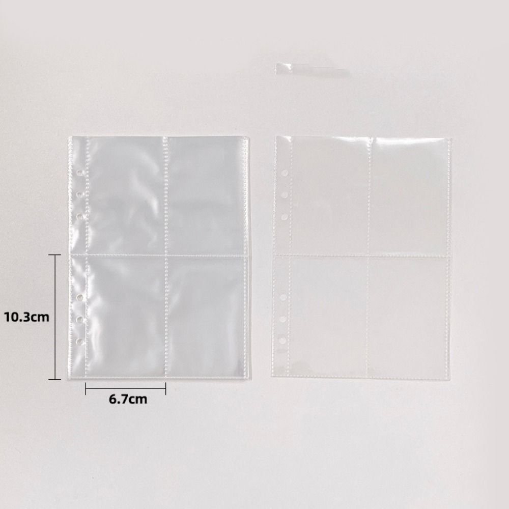 10pcs Transparent Idol Photocard Holder Inner Pages A5 Idol Photo Album Inner Pages  Picture