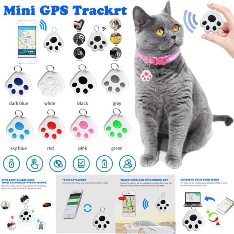 Многофункциональный умный GPS-трекер для домашних животных, мини-антипотерянная сигнализация, водонепроницаемый беспроводной Bluetooth-локатор для домашних животных, собак, кошек, детский автомобильный кошелек, ошейник для ключей