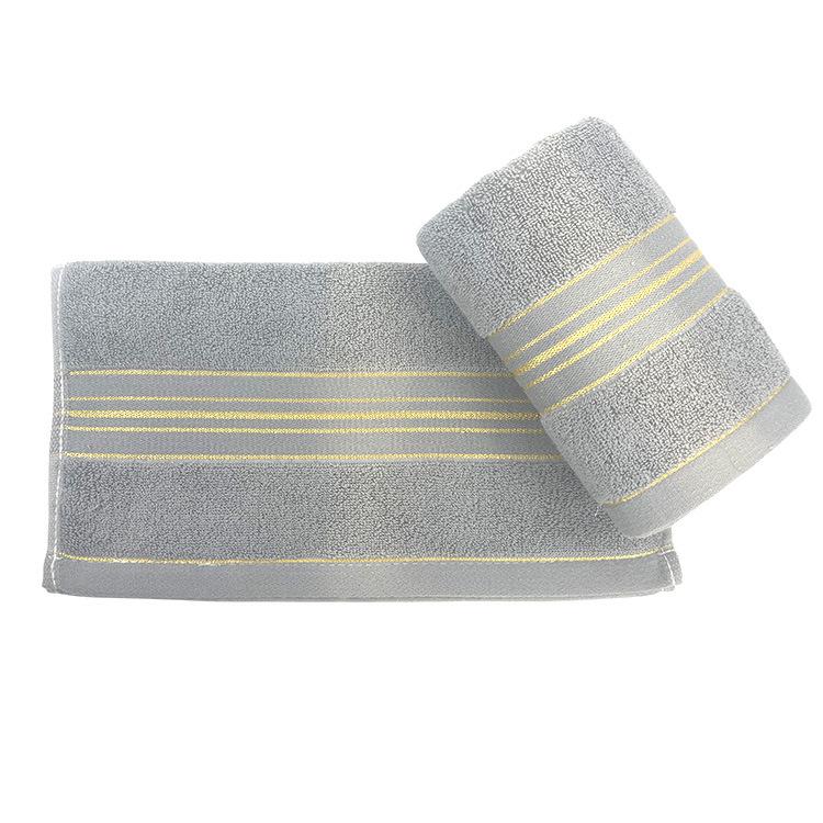 Полотенце работника чистого хлопка золотая проволока сломанная напильником полотенце для лица полотенце для компании Shangchao для дома и благополучия полотенце