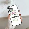 Я люблю тебя до Луны и обратно смешной чехол для телефона для iPhone 17 Air 14 15 16 13 12 Чехол для Apple Pro Max 6S Plus