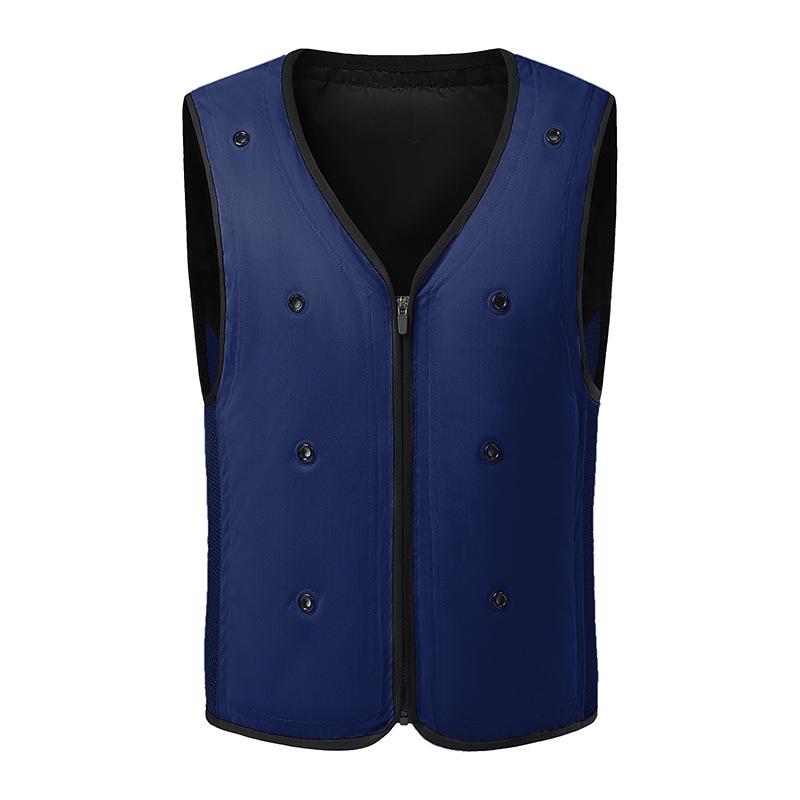 Летний охлаждающий жилет для предотвращения теплового удара на открытом воздухе: Водяное охлаждение, испарительное охлаждение для езды или строительства