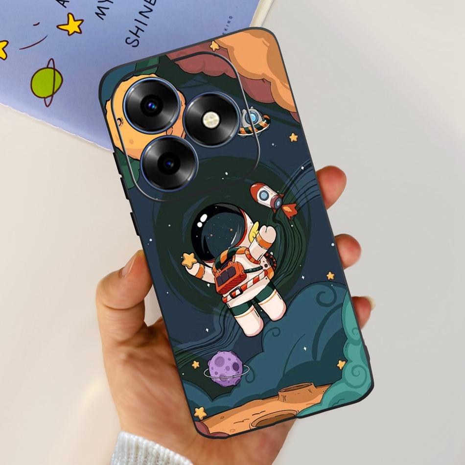Для чехла Itel S23 Plus S681LN itel S23 S665L Модный Элегантный Расписной Мягкий Силикон ТПУ Задняя Крышка Телефона Для Itel S23+ S23Plus
