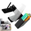 with Straw Slot Cup Organizer Rack 3-in-1 Cup Storage Holder Disposable Cup Dispense  Coffee Lovers