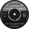 7-дюймовая пластинка WILLIE MITCHELL Everything Is Gonna Be Alright HLU10004 London Records 1965 UK SoulFunk Б/у