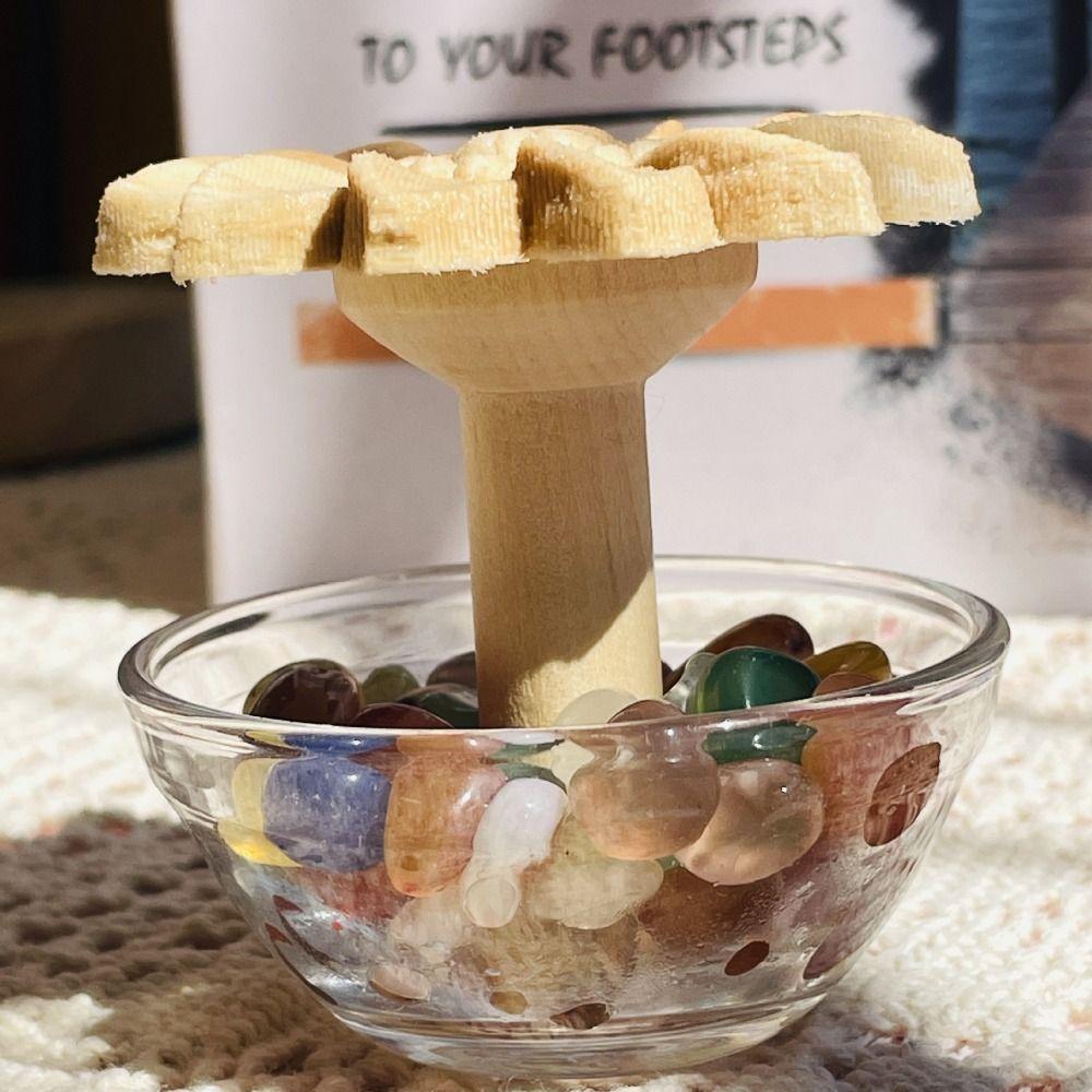 DIY Flower Shape Aromatherapy Diffuser Refillable Essential Oils Containers  Room